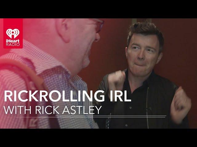 Rickrolling In Real Life WITH RICK ASTLEY