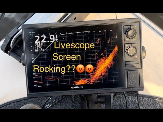 Livescope Screen Rocking - Turn Off AHRS!