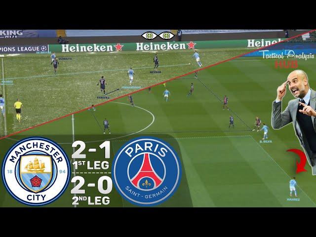 How Man. City Outplayed PSG in Both Legs to Get to Their 1st Ever Champions League Final - Tactics