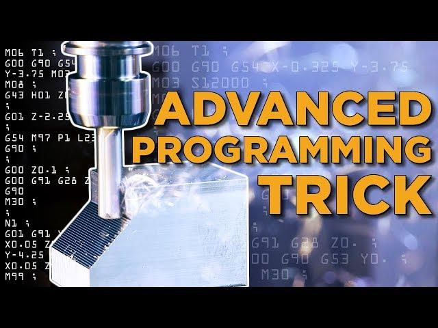 G & M Code - Advanced Manual Programming Trick - TITANS of CNC Vlog #51