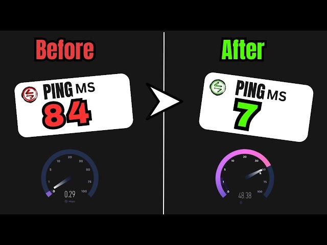 How to Reduce PING & Increase INTERNET SPEED in Windows 10/11 (2023 NEW)