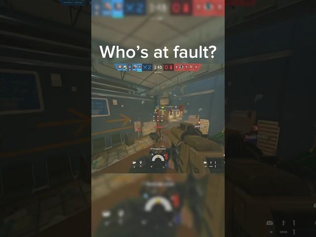 SOFT WALLS PEOPLE Who’s at fault? #rainbowsixsiege