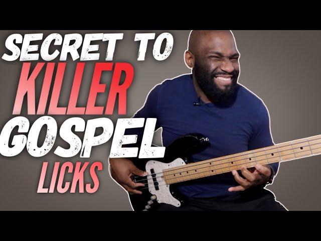 Secret Scale that Gospel Players use!!! | Gospel Bass Lick | Daric Bennett's Bass Lessons