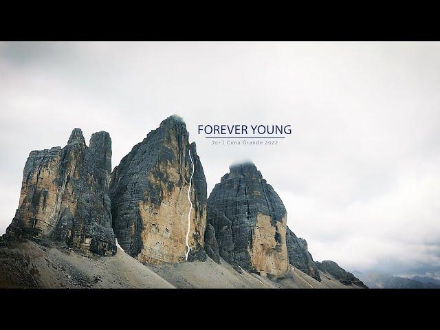 Tre cime | Cima Grande | Forever Young 7c+ | 470m