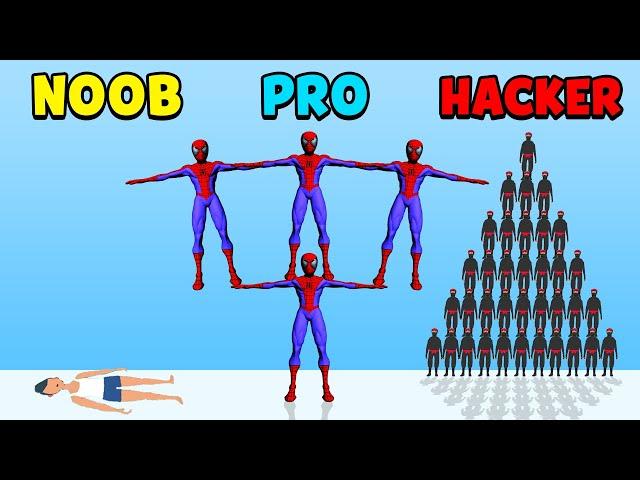 NOOB vs PRO vs HACKER - Tower Run