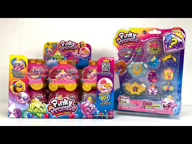 Relaxing Silent Blind Box Toy Unboxing Full Case Pinky Promise