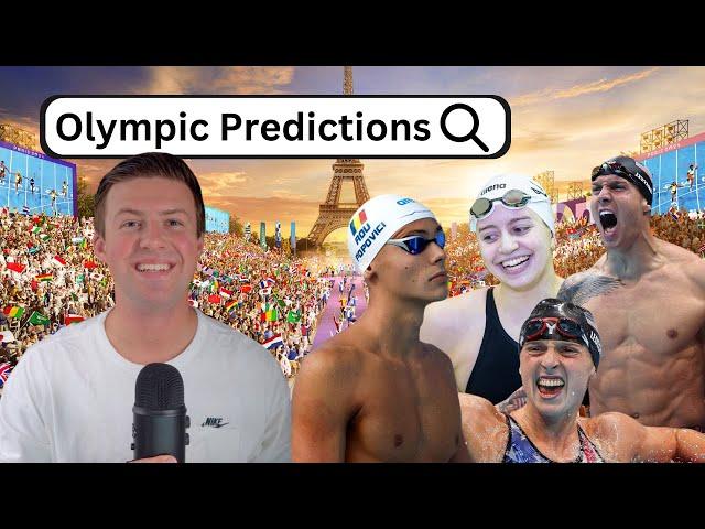 2024 Olympics Swimming Predictions | Livestream ft @bigfriendlyswimpodcast