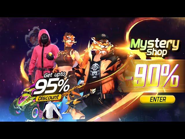 FF X SQUID GAME MYSTERY SHOP EVENT | NEXT EVO VAULT | FF NEW EVENT | FREE FIRE NEW EVENT