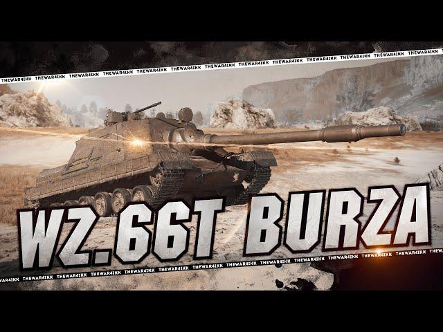 Wz.66T Burza ОБЗОР  ПОЧЕМУ ЭТОТ ПРЕМ НЕ ПРОБИВАЕТ  МИР ТАНКОВ