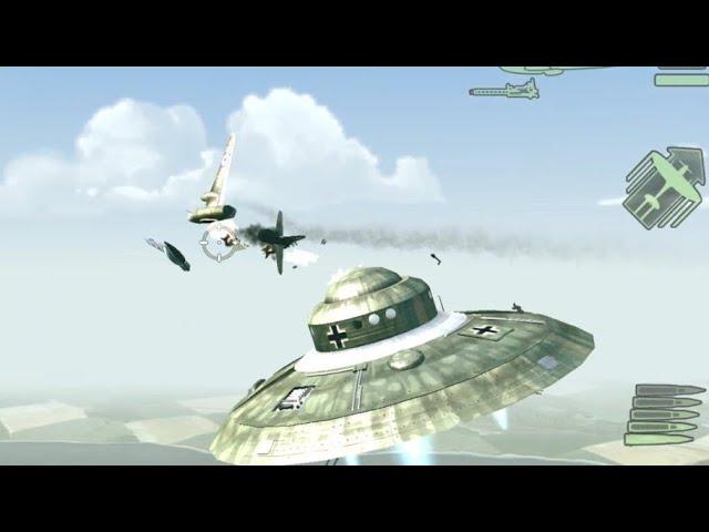 German UFO and ME262 vs Bomber Squadron