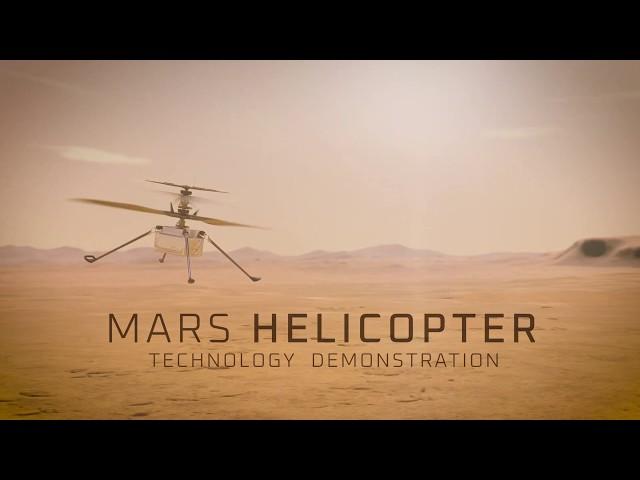 NASA’s Mars Helicopter, Ingenuity (UHD Trailer)