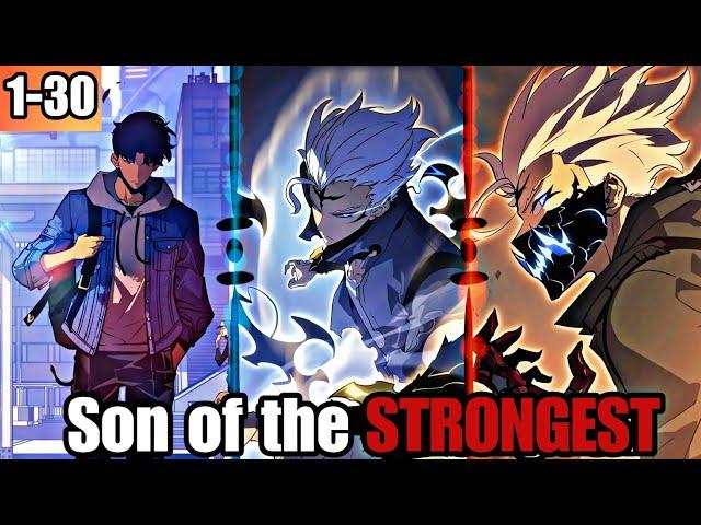 ANAK NG PINAKAMALAKAS SA BUONG UNIVERSE, CHAPTER 1-30 SOLO LEVELING; RAGNAROK