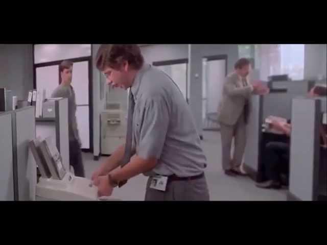 Office Space   Printer Scene