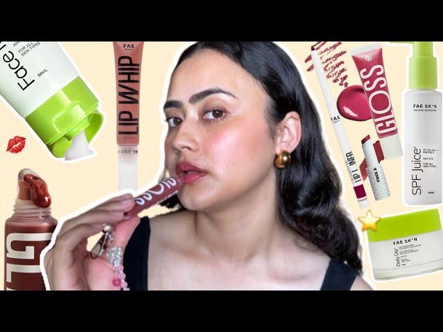 i tried every *FAE BEAUTY* product SO you don't have to  *brutally honest*  watch before you buy!