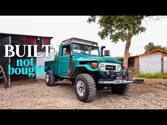 The cleanest Land Cruiser HJ45 in Kenya!! Built not Bought.