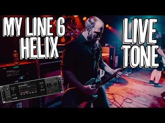 My Line 6 Helix LIVE TONE!