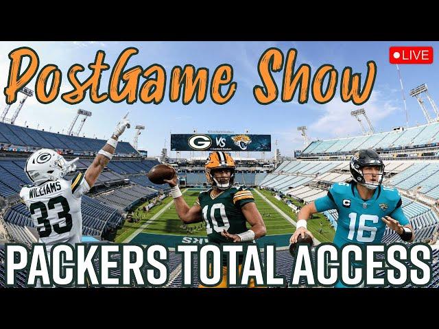 LIVE Green Bay Packers Postgame Show | Packers Jaguars Highlights Stats & Analysis