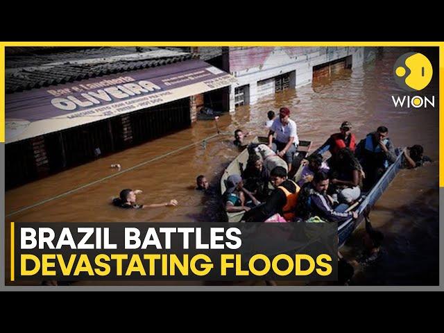 Brazil flood leaves 240,000 displaced, engulfs cities across South Brazil | World News | WION