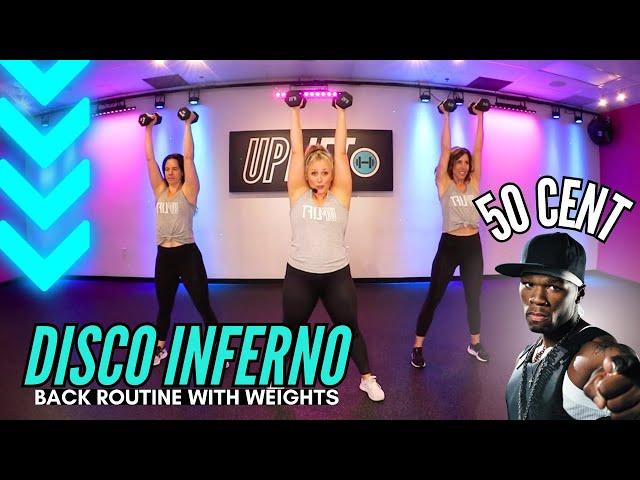 "DISCO INFERNO" by 50 CENT.  UPLIFT STRENGTH FITNESS™