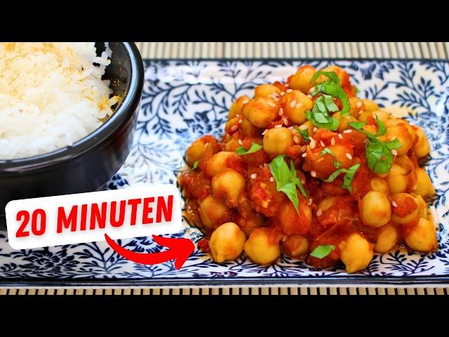 Indisches Kichererbsen-Curry – Schnell & gesund!