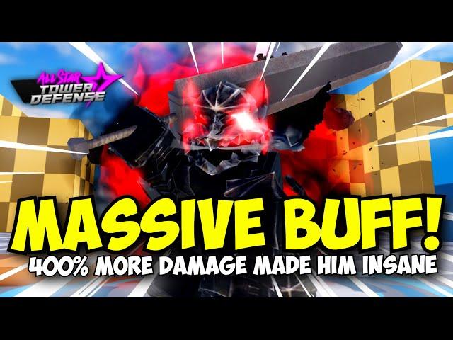 New Guts 7 Star Buff! 400% More Damage Made Him GOOD AGAIN! | ASTD Showcase