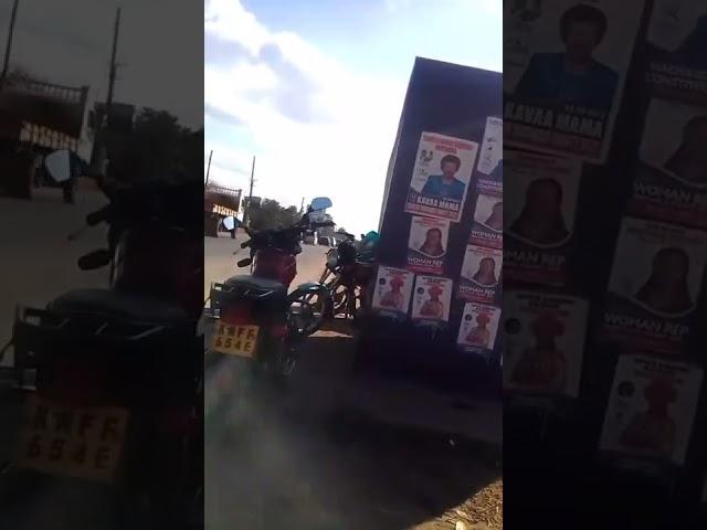 Mercy Nguku episode, Motorcycles at stage