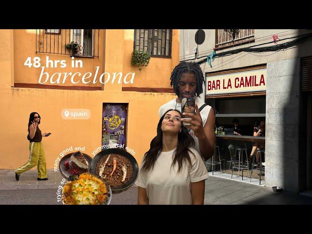 48 hrs in barcelona | all the local eats, activities & quality time