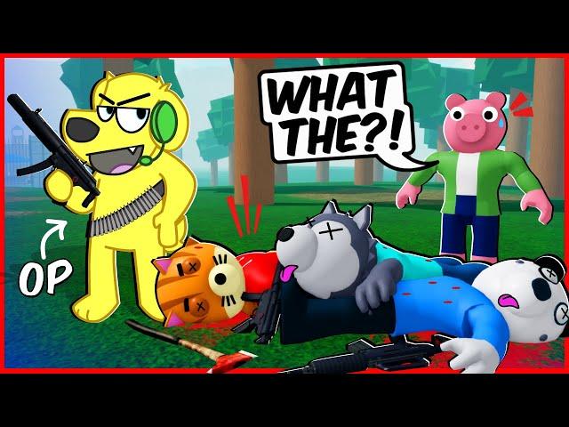 ROBLOX PIGGY INTERCITY ASSASSIN... (Piggy Intercity PVP Funny Moments)