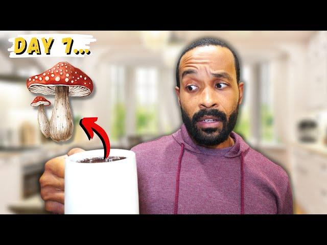 I Drank MUSHROOM COFFEE FOR 7 DAYS STRAIGHT... Here's What Happened!