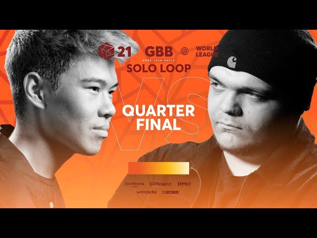 SXIN  vs Frosty  | GRAND BEATBOX BATTLE 2021: WORLD LEAGUE | Quarter Final