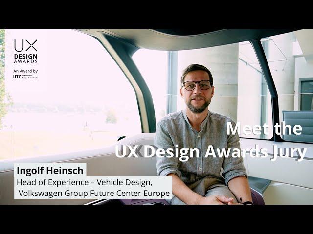 Meet the UX Design Awards jury: Ingolf Heinsch