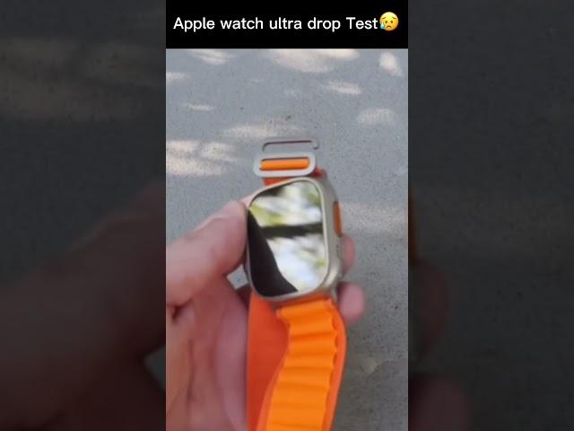 Apple watch ultra drop test  #shorts