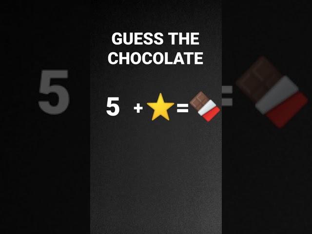 GUESS THE CHOCOLATE  |VY VLOG