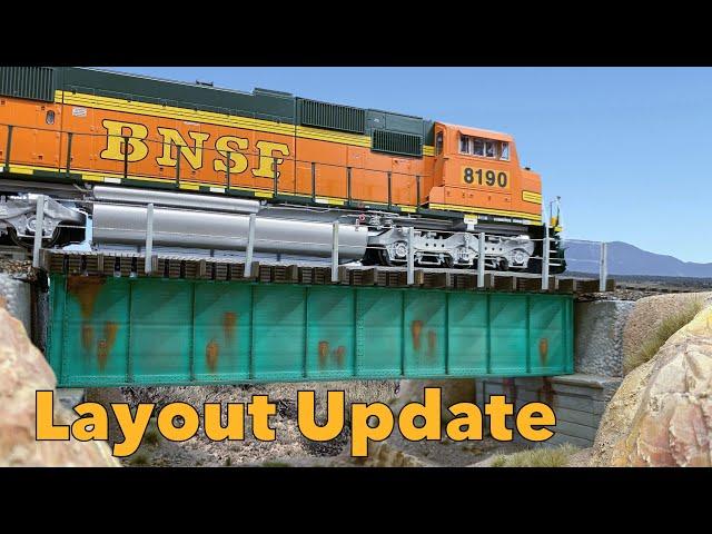 Building an HO Scale Model Railroad: Layout Update (03)