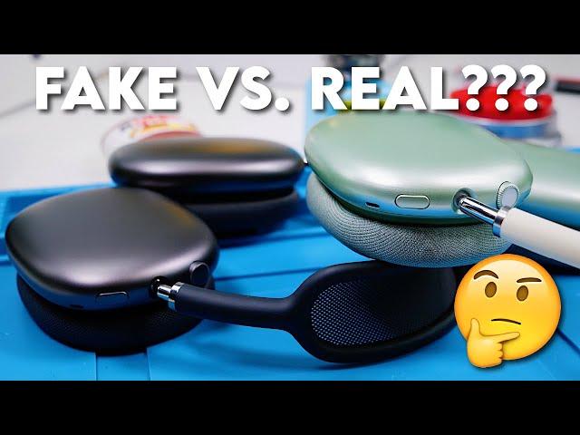 FAKE AIRPOD MAX VS. REAL