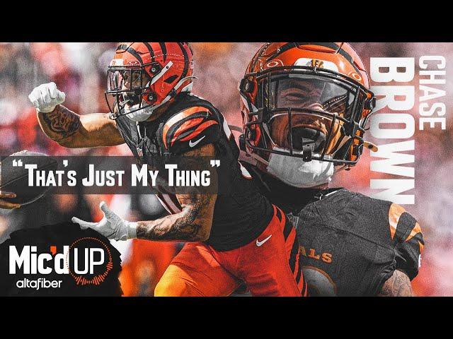 "That's Just My Thing" CHASE BROWN on the Mic vs. Baltimore | Mic'd Up