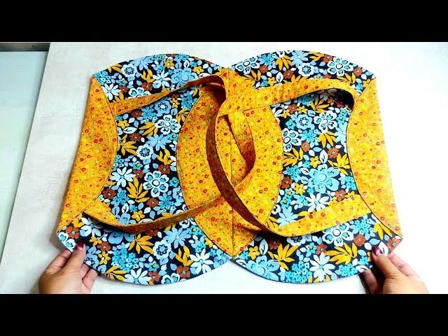 This Unbelievable Sewing Trick is Very Easy to Make Bag  Great Sewing Tutorial #diybag