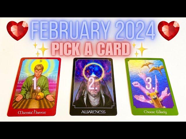 ️FEBRUARY 2024 ENERGY UPDATE️Pick A Card Tarot Reading