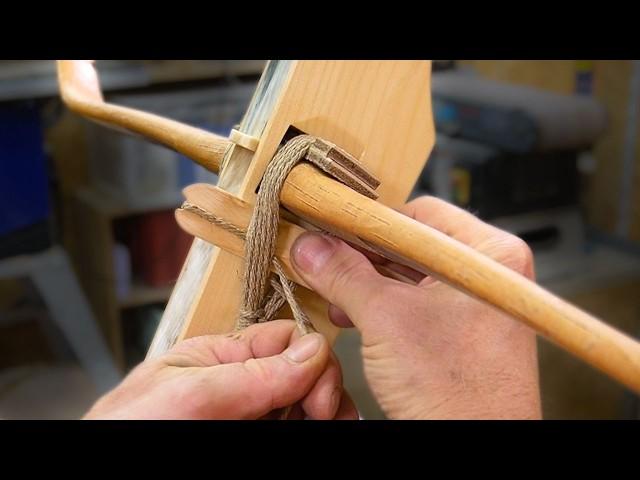 Making a historical crossbow - with the HIGHEST arrow speed?