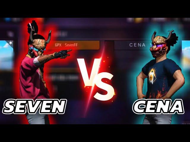 Free Fire | Seven vs Cena | Trận chiến với vua mobile quá căng | SEVEN FF