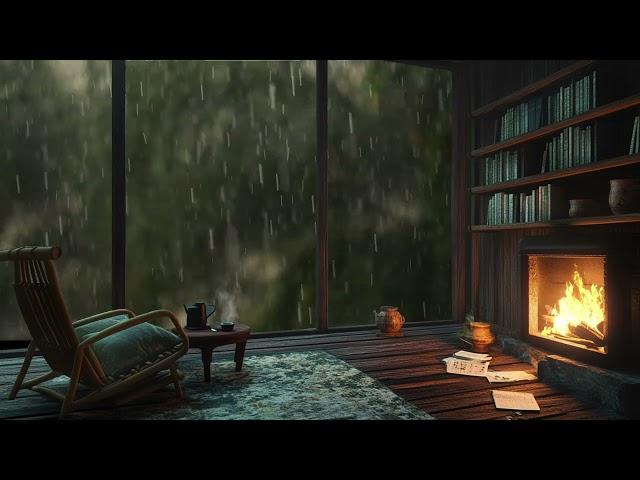 Soothing Rain Sounds for Healing Anxiety | Relax, Unwind, and Deep Sleep