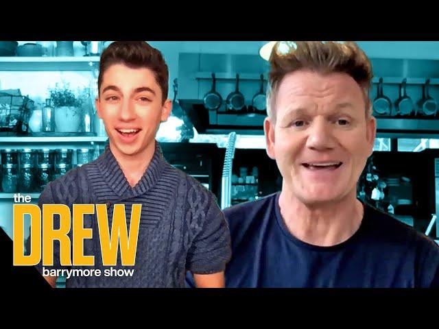 Gordon Ramsay Tells Eitan Bernath His Favorite Kitchen Tool | Drew's Cookbook Club