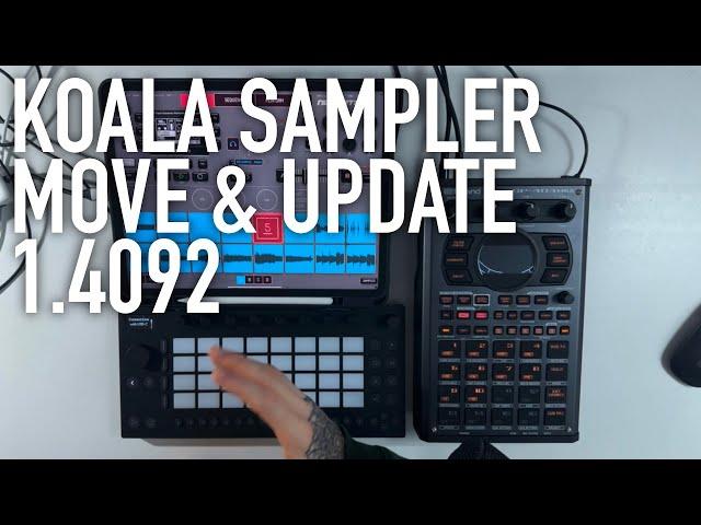 Koala Sampler & Ableton Move - Update 1.4092 - NervousCook$