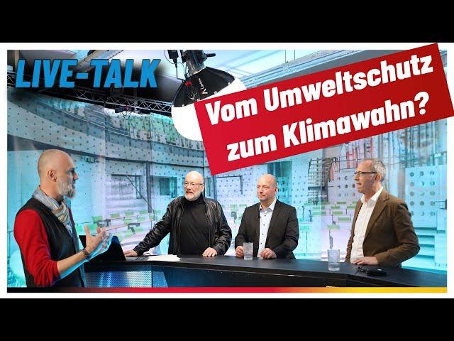 Vom Umweltschutz zum Klimawahn? Holger Douglas im Gespräch mit Jörg Urban und Thomas Prantl