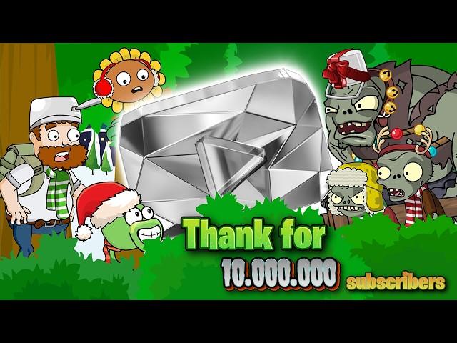 Plants vs Zombies Animation Merry Christmas 2025  Help me 10,000,000 SUBSCRIBERS