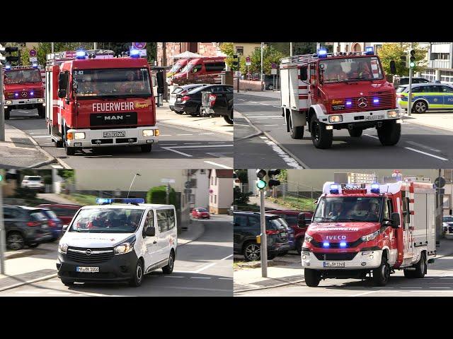 Jahreshauptübung der Freiwilligen Feuerwehr Schriesheim & DRK Schriesheim [Brand in Kindergarten]