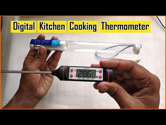 Digital Kitchen Thermometer Unboxing & Testing