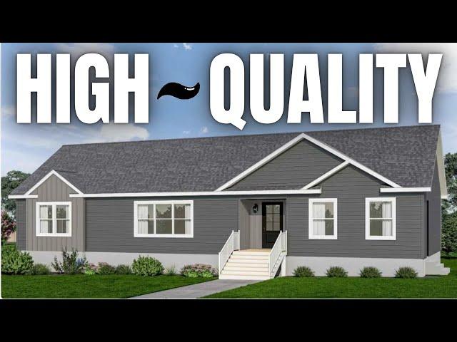 HIGHEST BUILD QUALITY you're gonna find in a modular home! Prefab House Tour