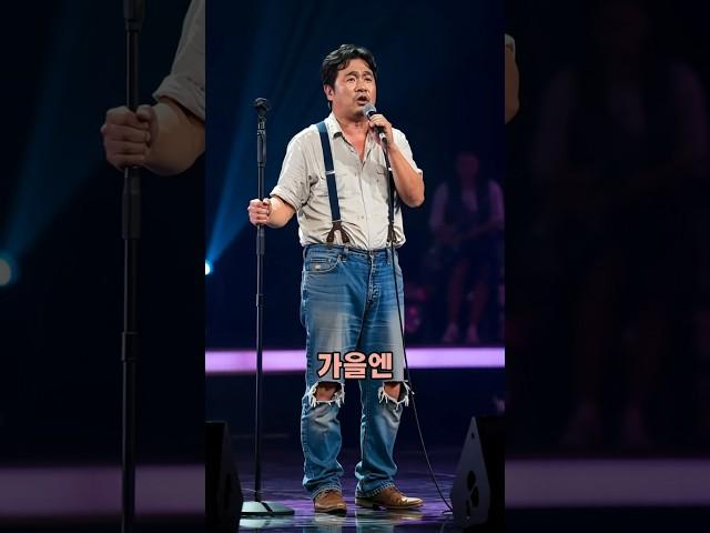 그저 참가자인 줄 알았다… '가을엔 떠나지 말아요...' 모두가 울컥했다. #감성쇼츠 #눈물주의 #레전드무대 #노래대회 #소름 #울림