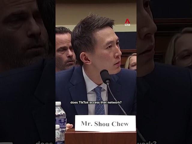 TikTok's CEO was asked if the app accesses Wi-Fi at a US congressional hearing on Mar 23.